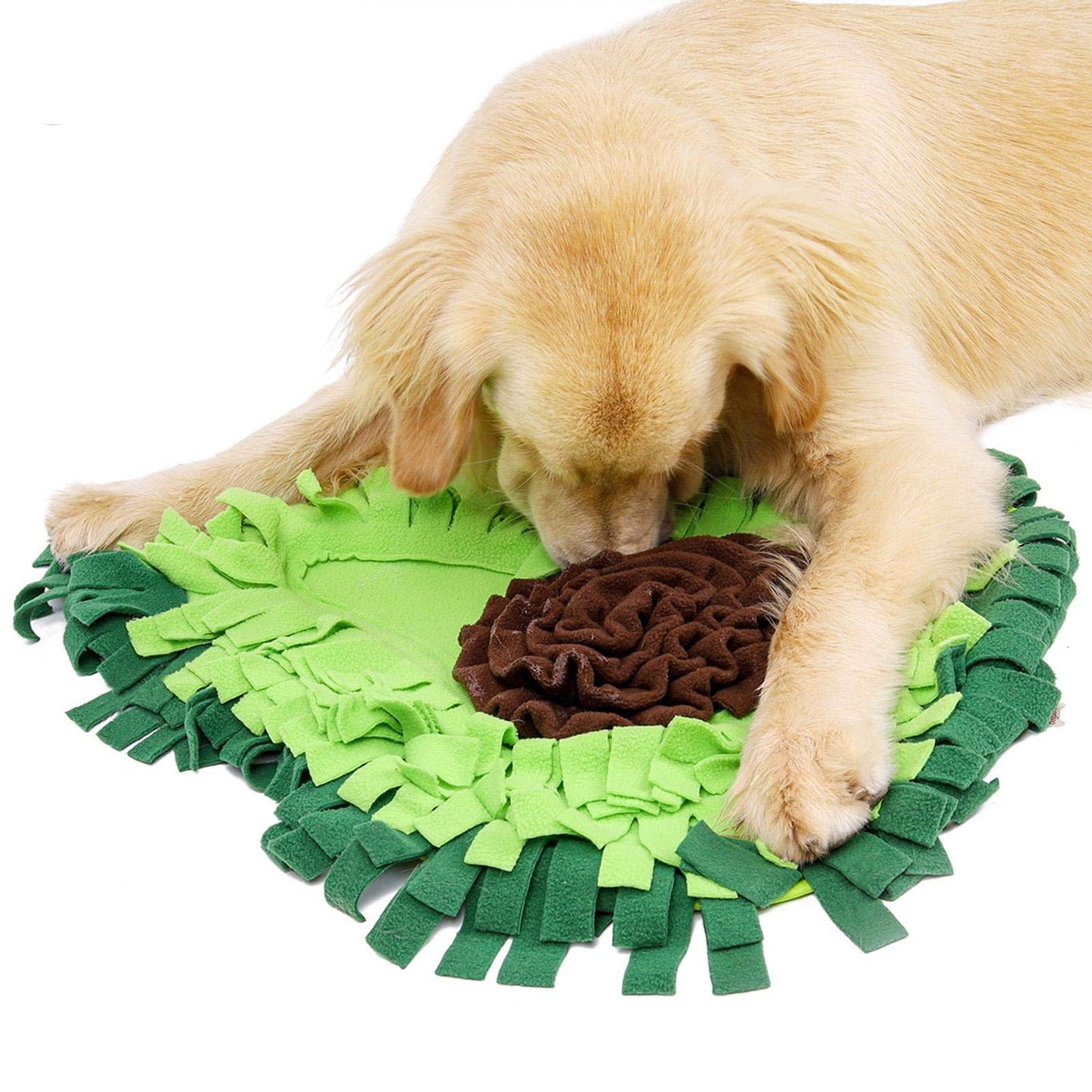 Interactive Dog Snuffle Mat – Treat Puzzle Toy for Mental Stimulation & Anxiety Relief