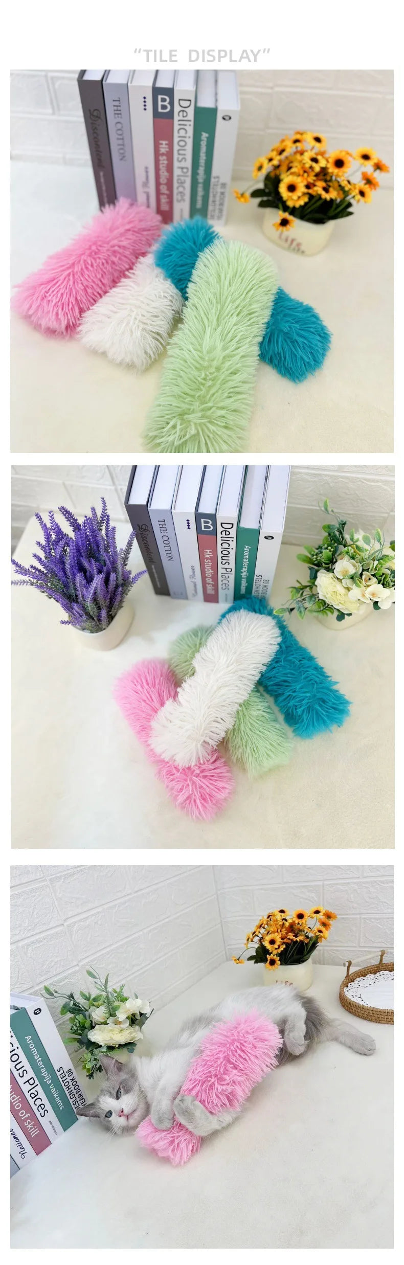 Plush Catnip Chew Toy for Cats – Soft, Interactive & Bite-Resistant