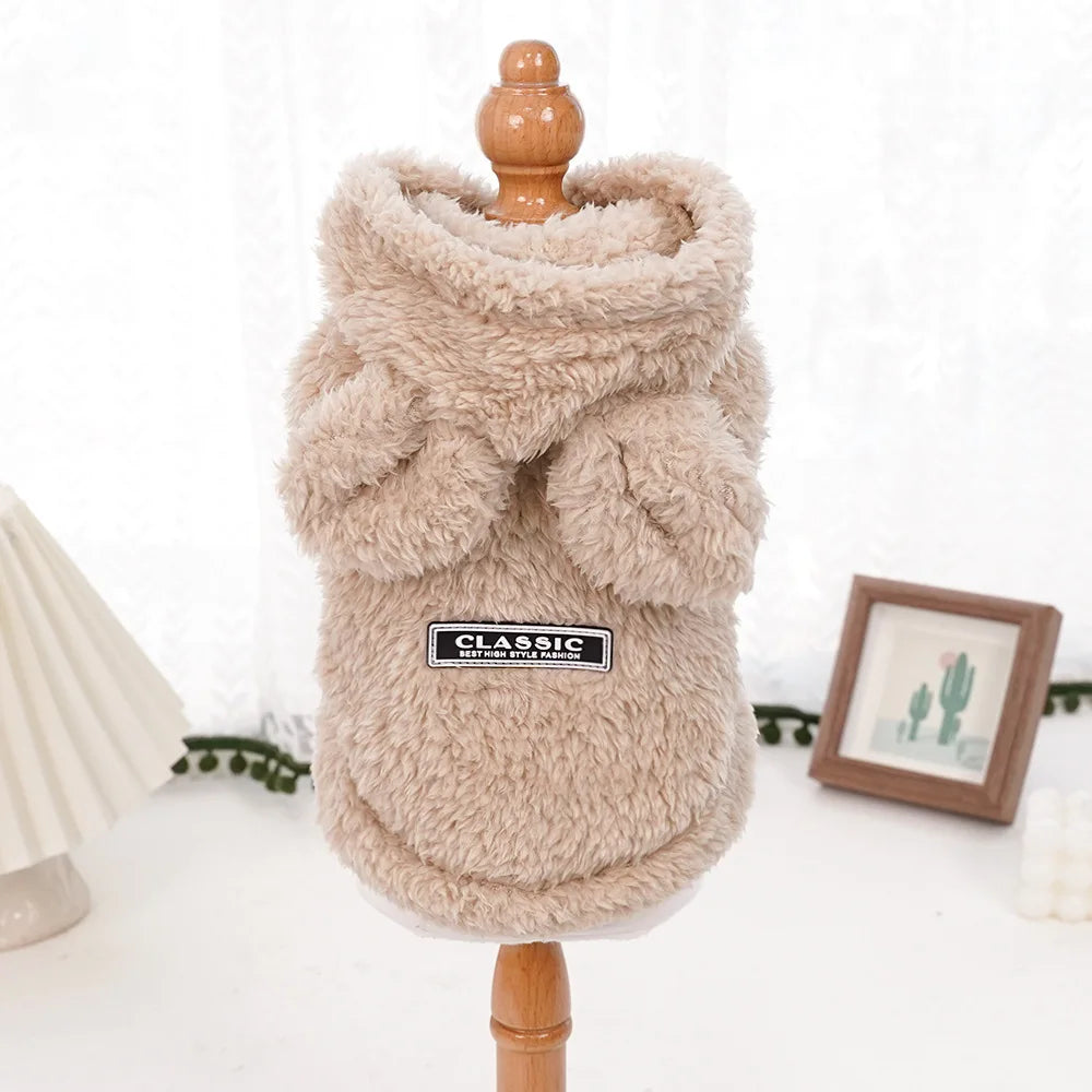 Cute & Cozy Cat Hoodie 🐾❄️ Ultra-soft fleece to keep cats & small pups warm, snug, and stylish all season long! 💕