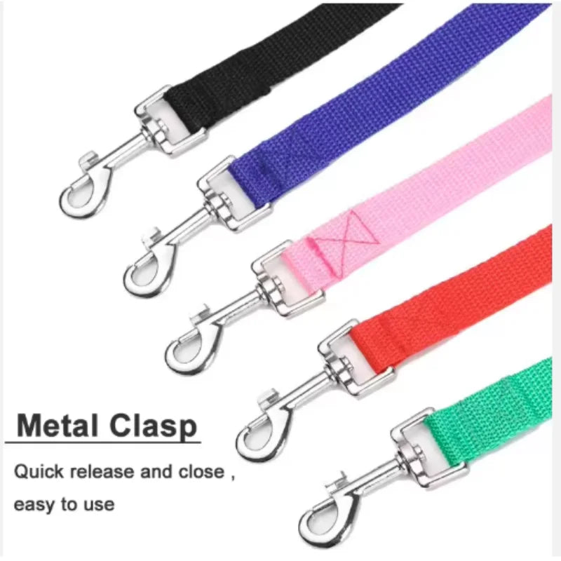 Heavy Duty Dog Leash for Large Dogs – Strong Nylon Rope Training & Walking Lead