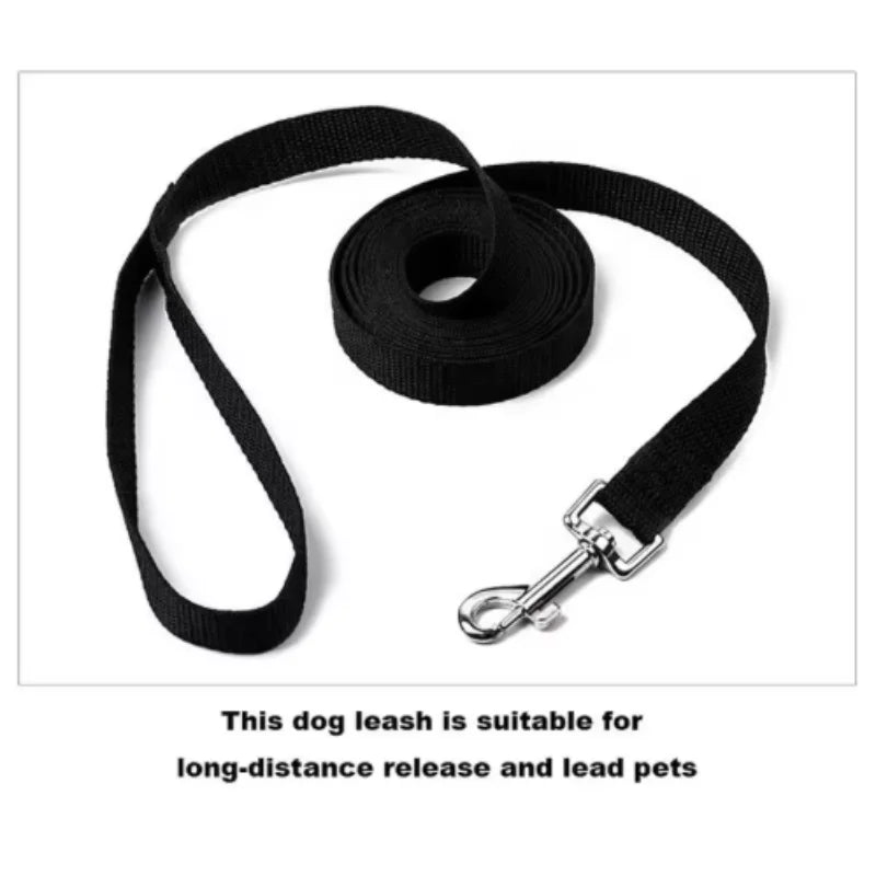 Heavy Duty Dog Leash for Large Dogs – Strong Nylon Rope Training & Walking Lead