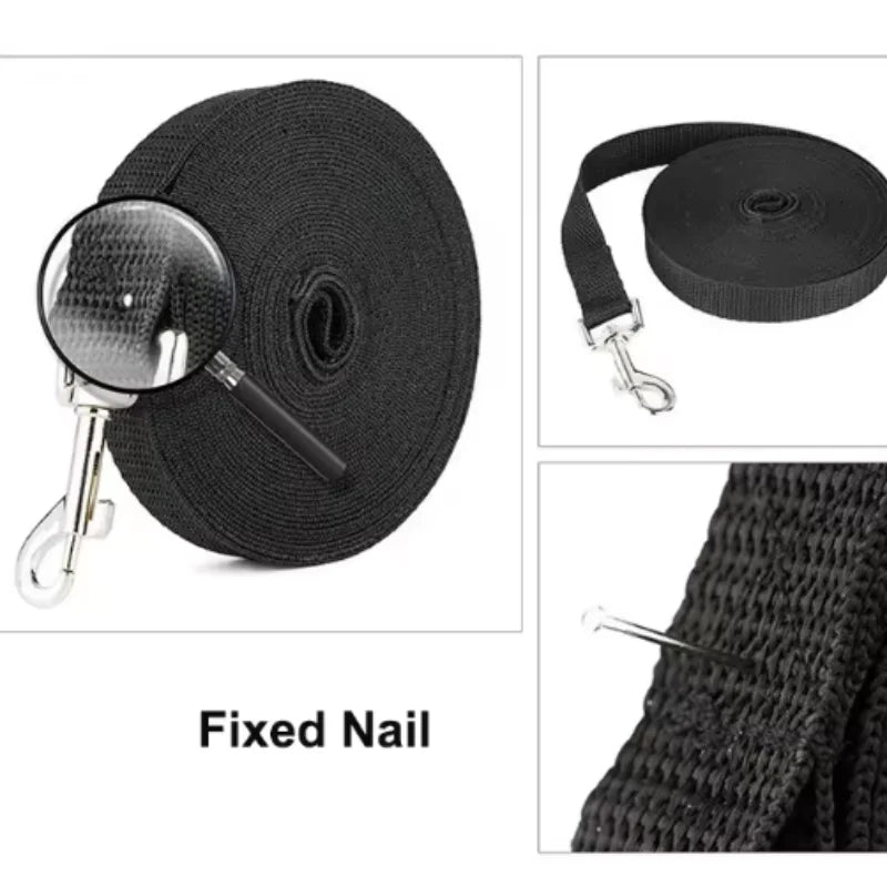 Heavy Duty Dog Leash for Large Dogs – Strong Nylon Rope Training & Walking Lead