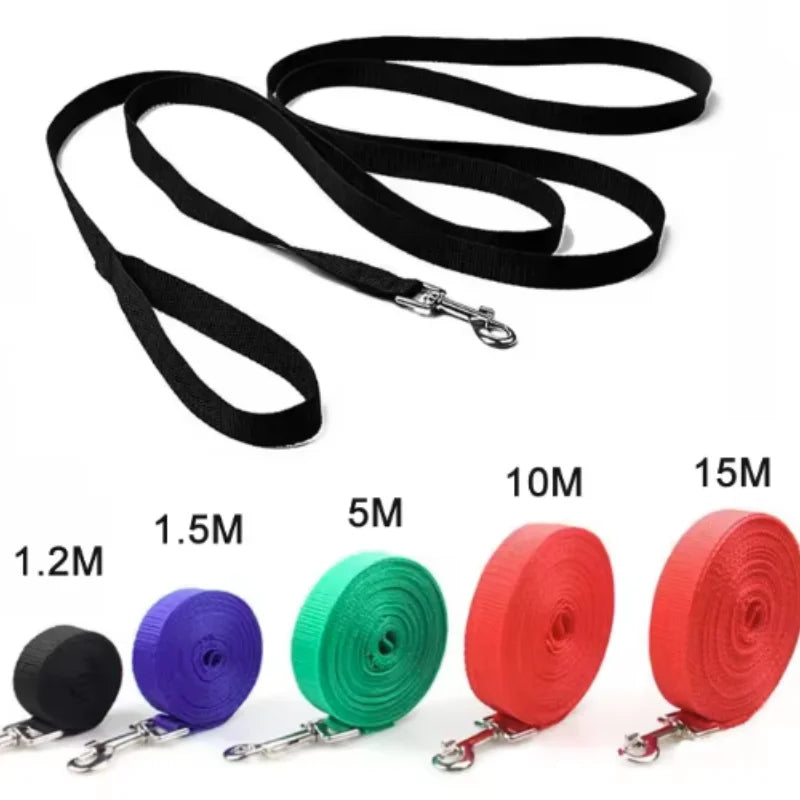 Heavy Duty Dog Leash for Large Dogs – Strong Nylon Rope Training & Walking Lead